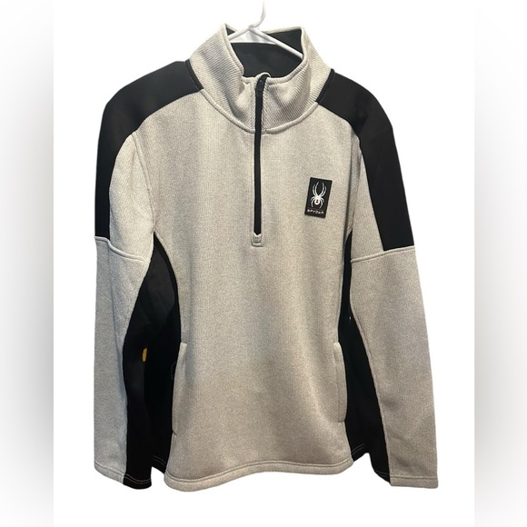 Spyder Other - Spyder men’s Oatmeal heather half zip size L